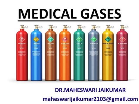 What Are the Different Types of Medical Gases 